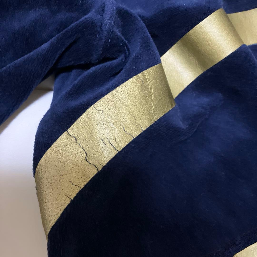 24karats ベロアジャージ セットアップ ネイビー　ワインレッド　Mサイズ