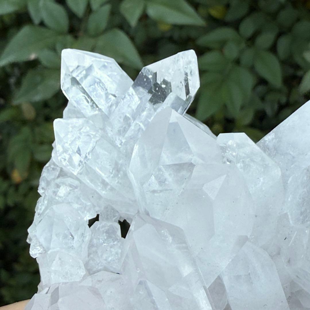 みち マニカラン 水晶 クラスター 原石 S104