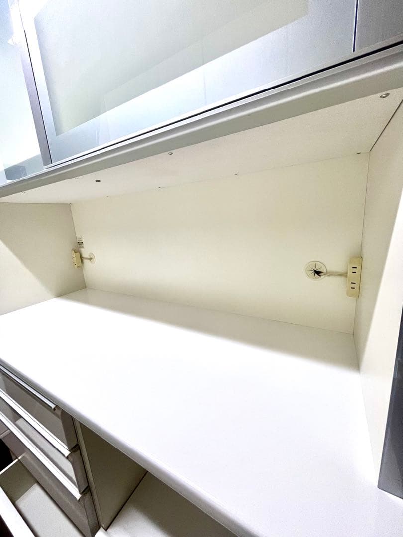 【美品・ソフトクローズ付き】キッチンラック 幅128.5cm 高さ205cm