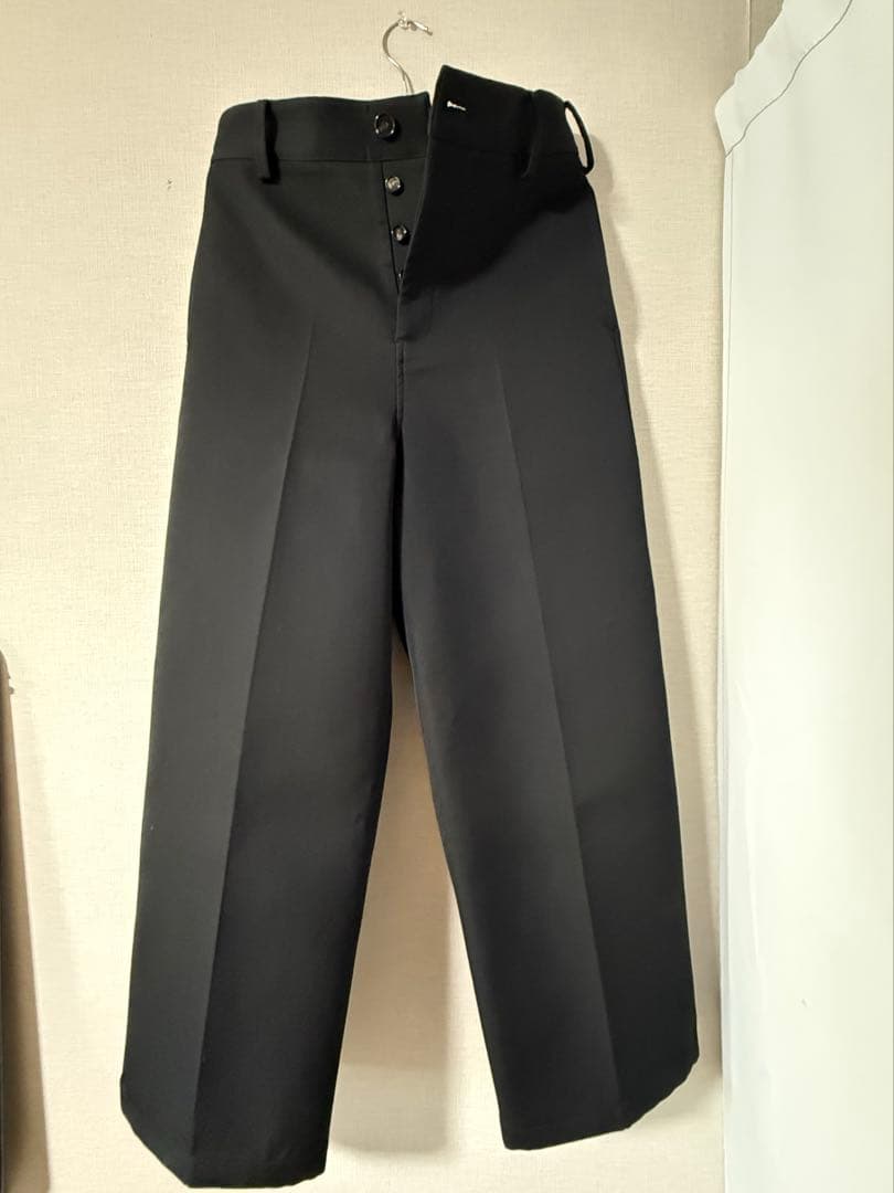 Bottega Veneta 653072 VKIV0 ウールツイルロングパンツ