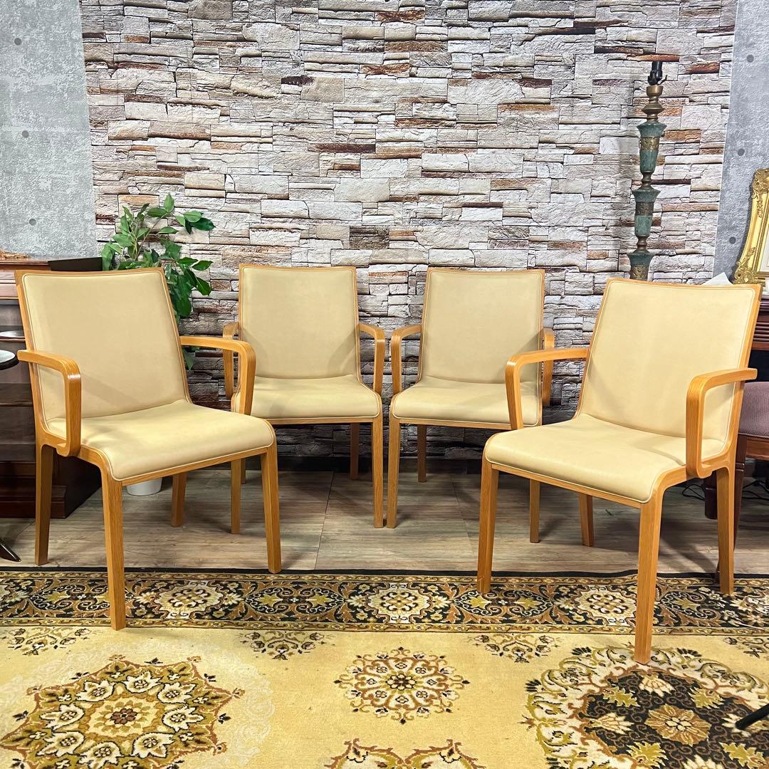 ꧁カリモク家具 karimoku꧂ディレトーレ ダイニングチェア4脚セット