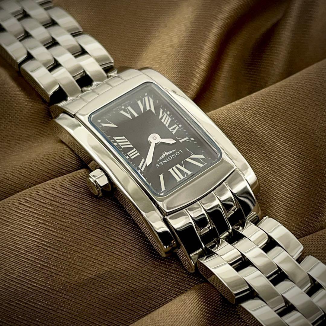 T193 ロンジン ドルチェ ヴィータ レクタンギュラー クォーツ