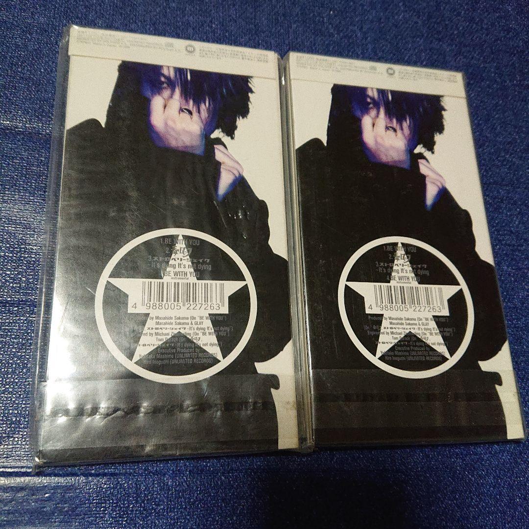 グレイ glay/ BEWITHYOU 8センチシングル8cmCD短冊未開封邦楽