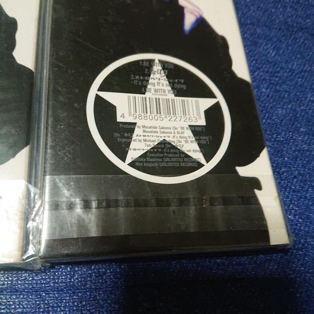 グレイ glay/ BEWITHYOU 8センチシングル8cmCD短冊未開封邦楽