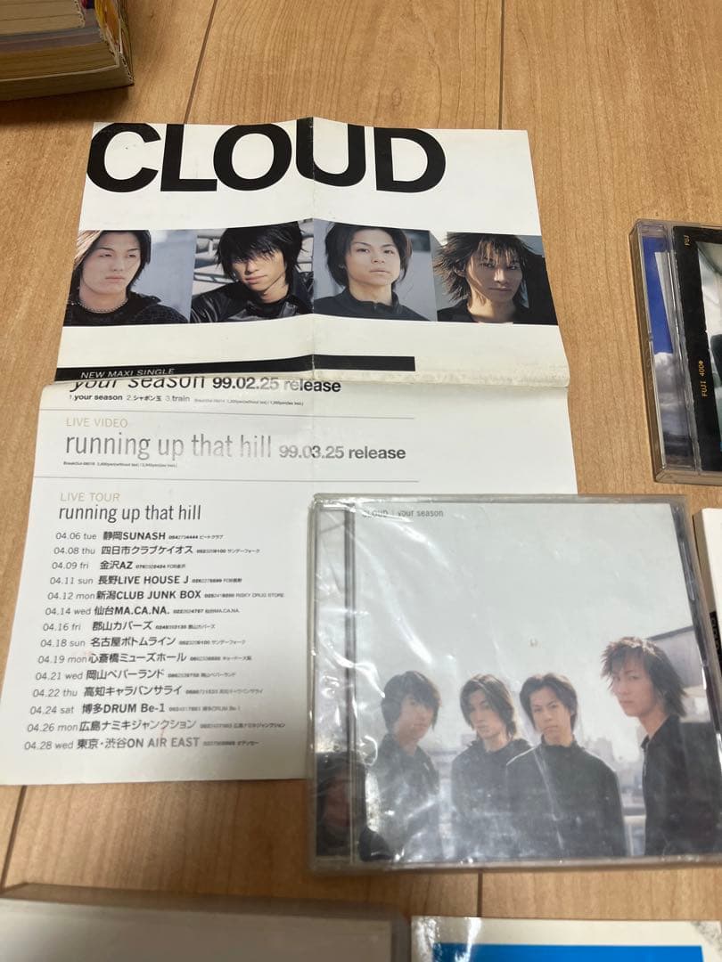 入手困難　懐かしの　インディーズバンド　名古屋発　CLOUD  グッズセット