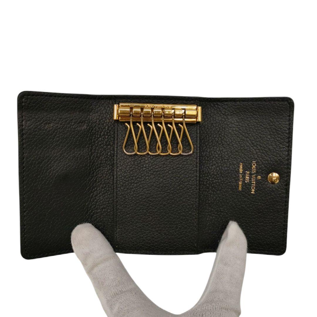 ルイヴィトン　キーケース　ミュルティクレ6　アンプラント　アンプラント　ブラック