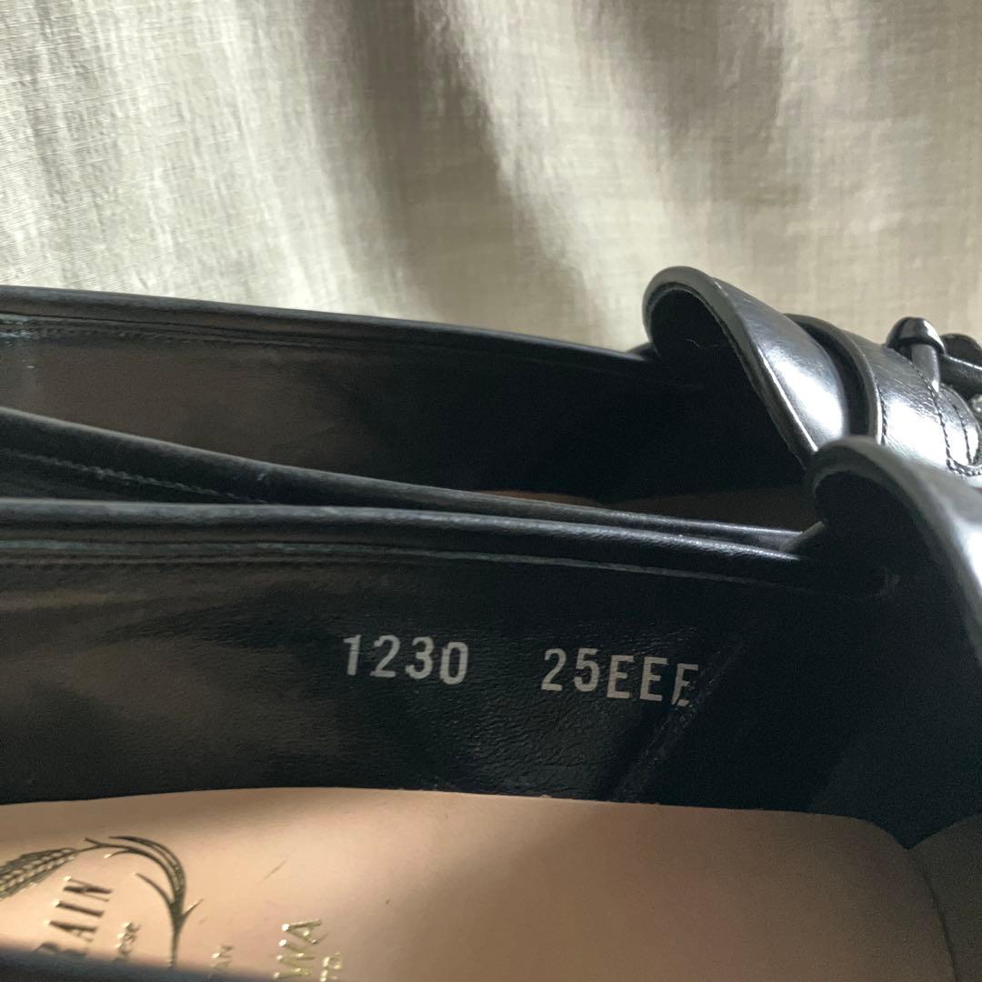 【最終価格】スコッチグレイン タッセルローファー 25 黒