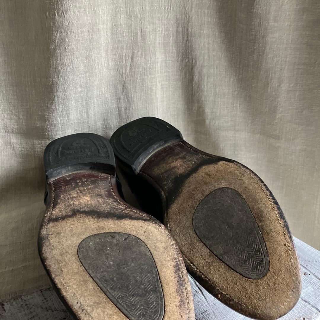 【最終価格】スコッチグレイン タッセルローファー 25 黒