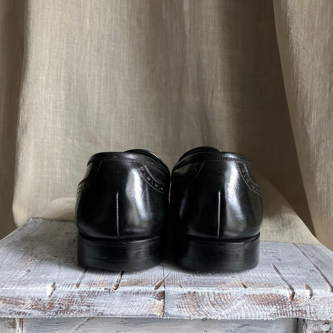 【最終価格】スコッチグレイン タッセルローファー 25 黒