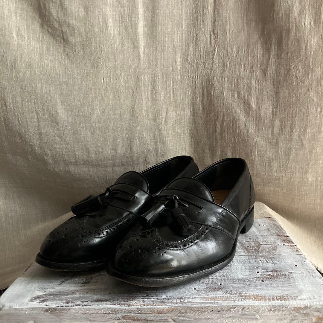 【最終価格】スコッチグレイン タッセルローファー 25 黒