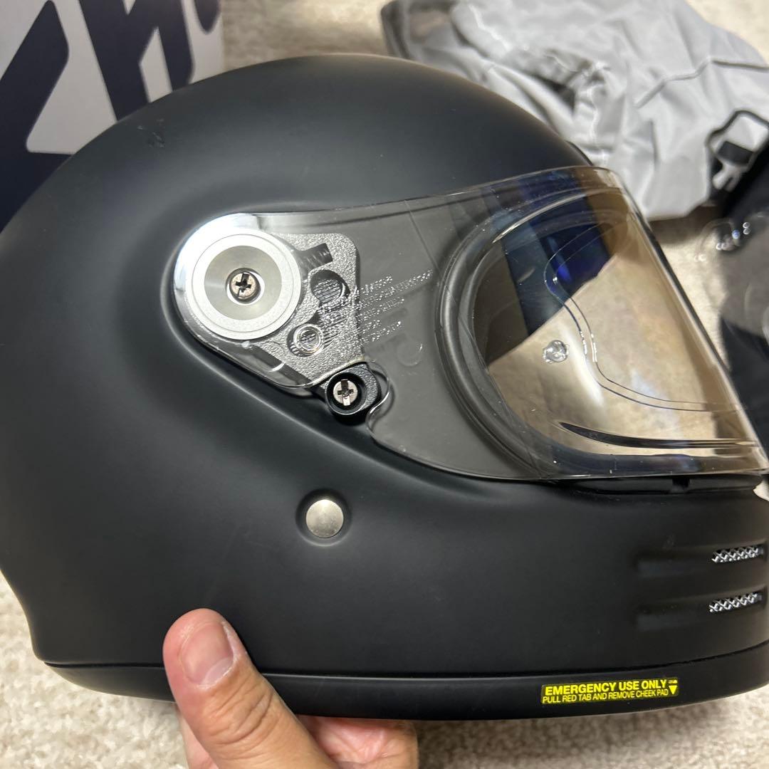 SHOEI フルフェイスヘルメット Glamster ブラック 箱付き