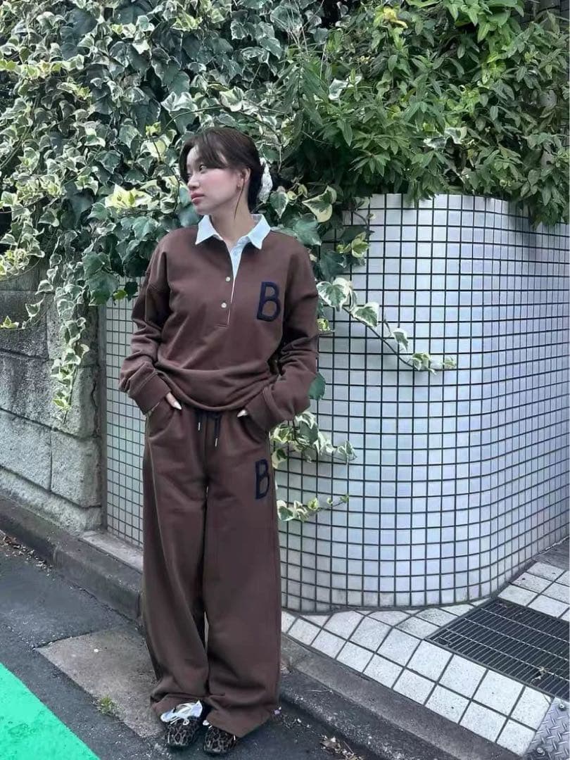 タグ付き新品 bibiy B. CLUB PREPPY PANTS スウェット