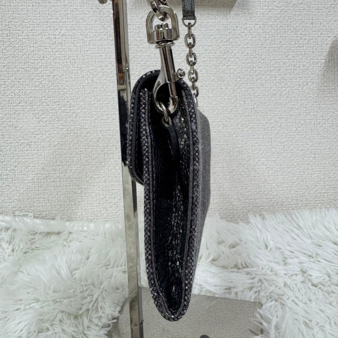 JIMMY CHOO 2way ギャラ付 スパンコール クラッチバッグ