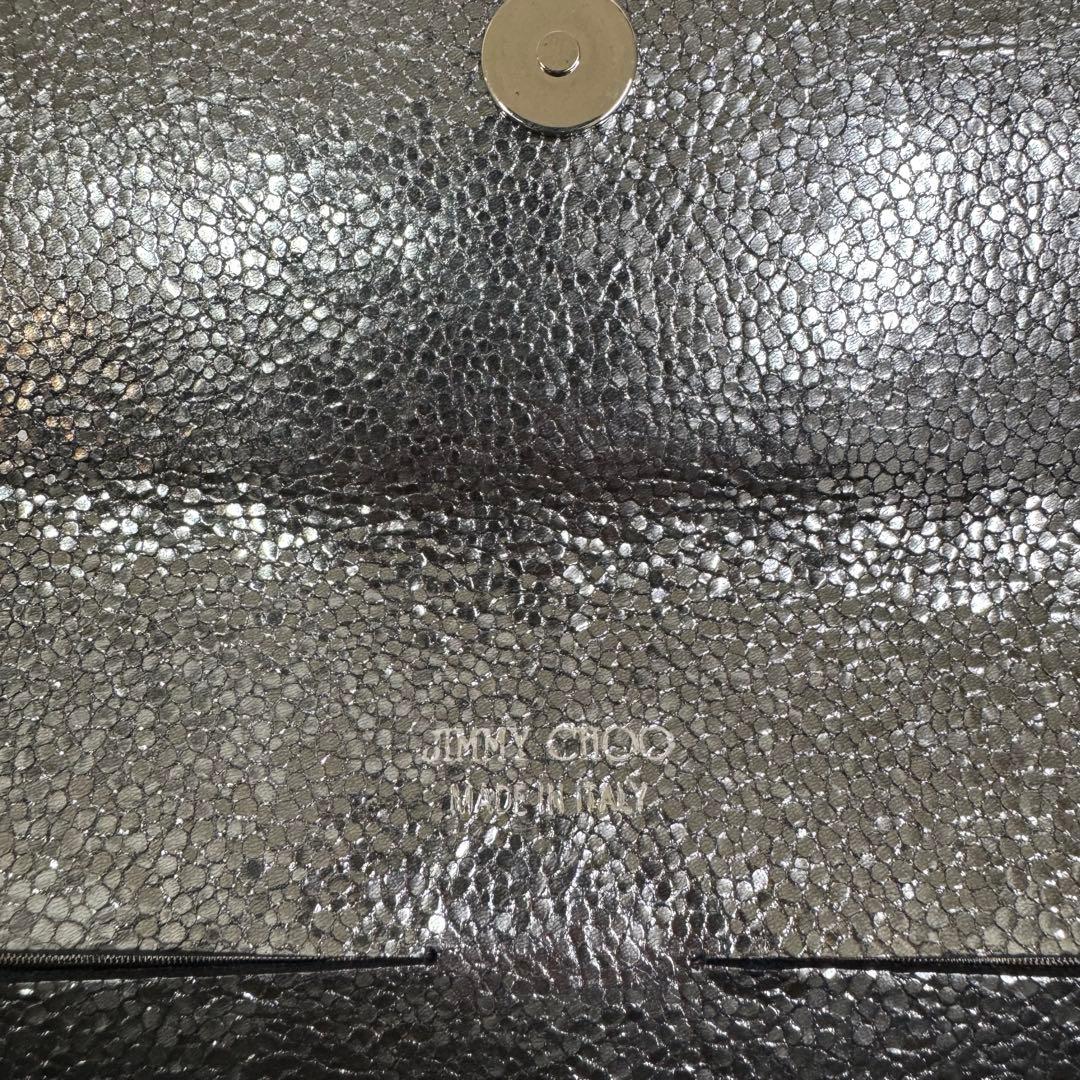 JIMMY CHOO 2way ギャラ付 スパンコール クラッチバッグ