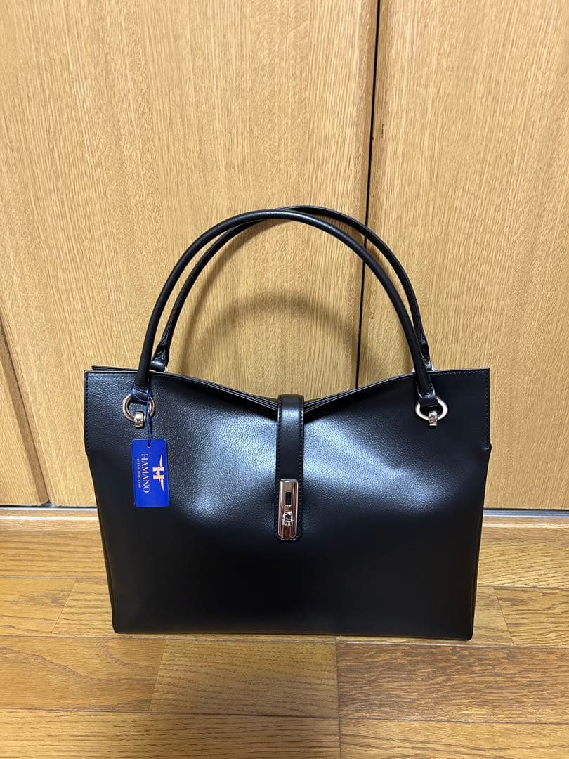 【即完売】高市早苗総理　濱野皮革工藝グレースディライトトート ブラックA4