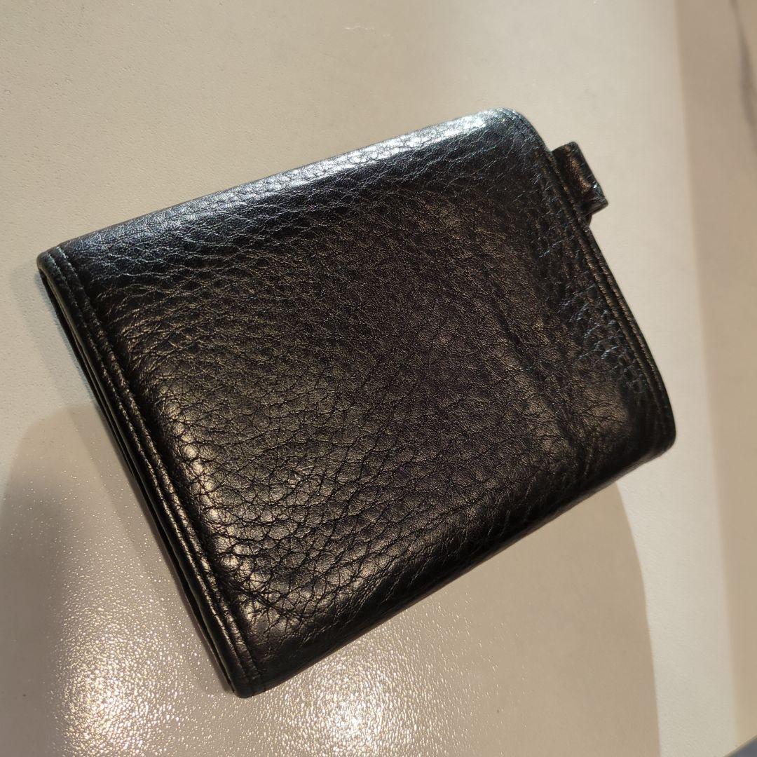 美品PORTER 二つ折り財布 ブラック