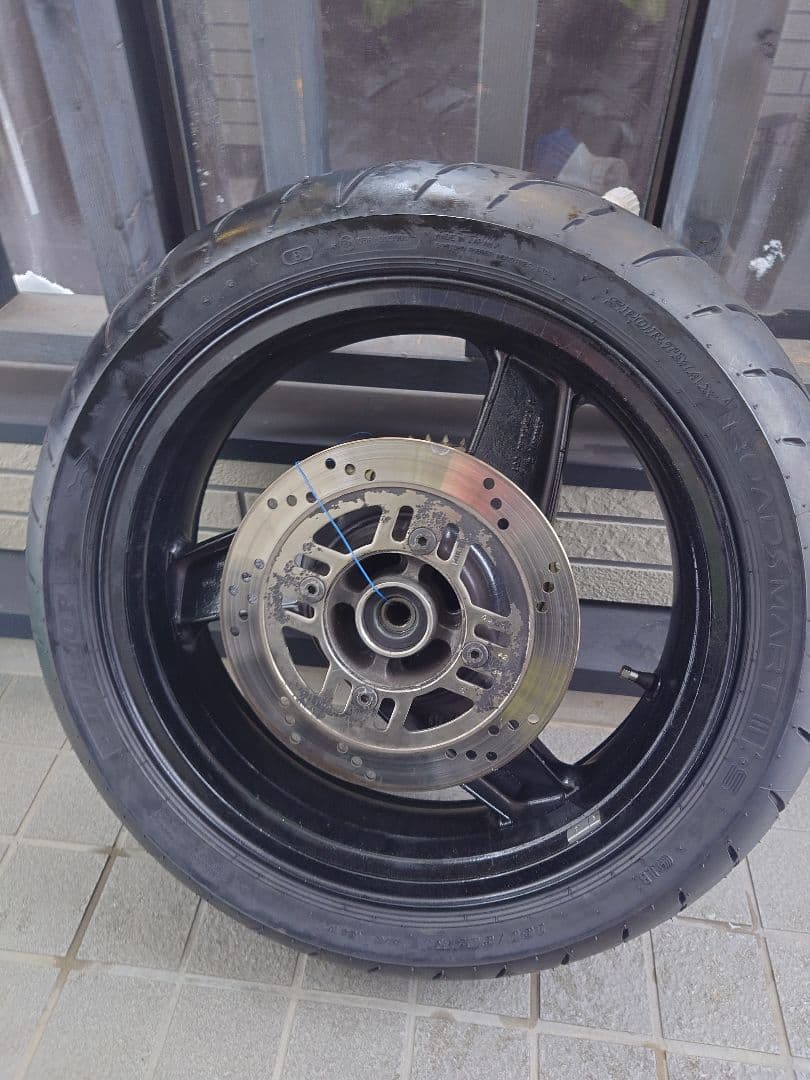 GPZ900rバイク用後輪ホイール 160/60 ZR17