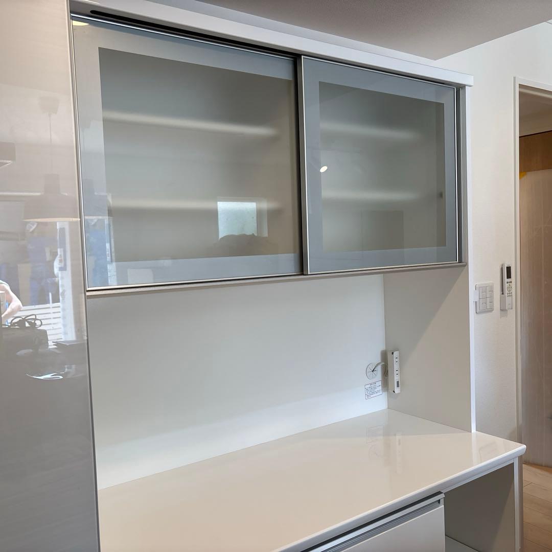 【送料込み】ニトリ キッチンボード レジューム W120 ホワイト