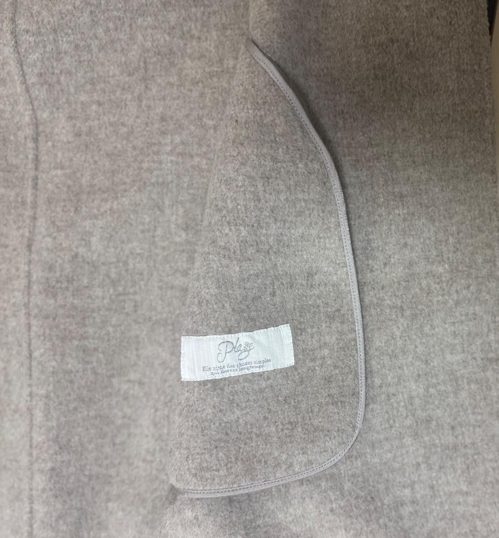 Plage ハミルトンテーラードコート 36 ベージュ