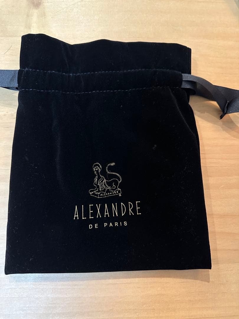【未使用品】ALEXANDRE DE PARIS ベルベット ヘアバンド