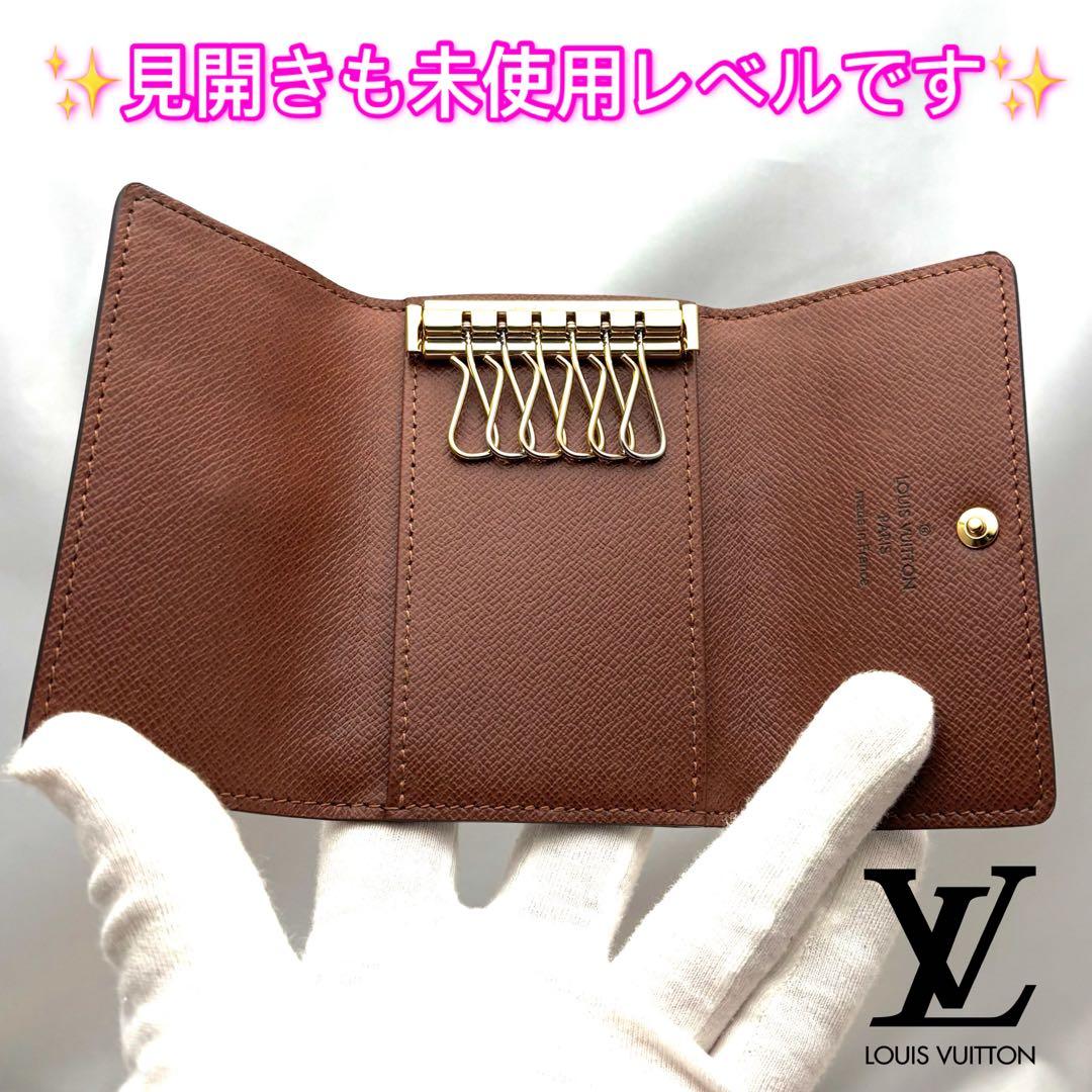 【未使用展示品】ルイヴィトン モノグラム 6連キーケース ICチップ内蔵 正規品