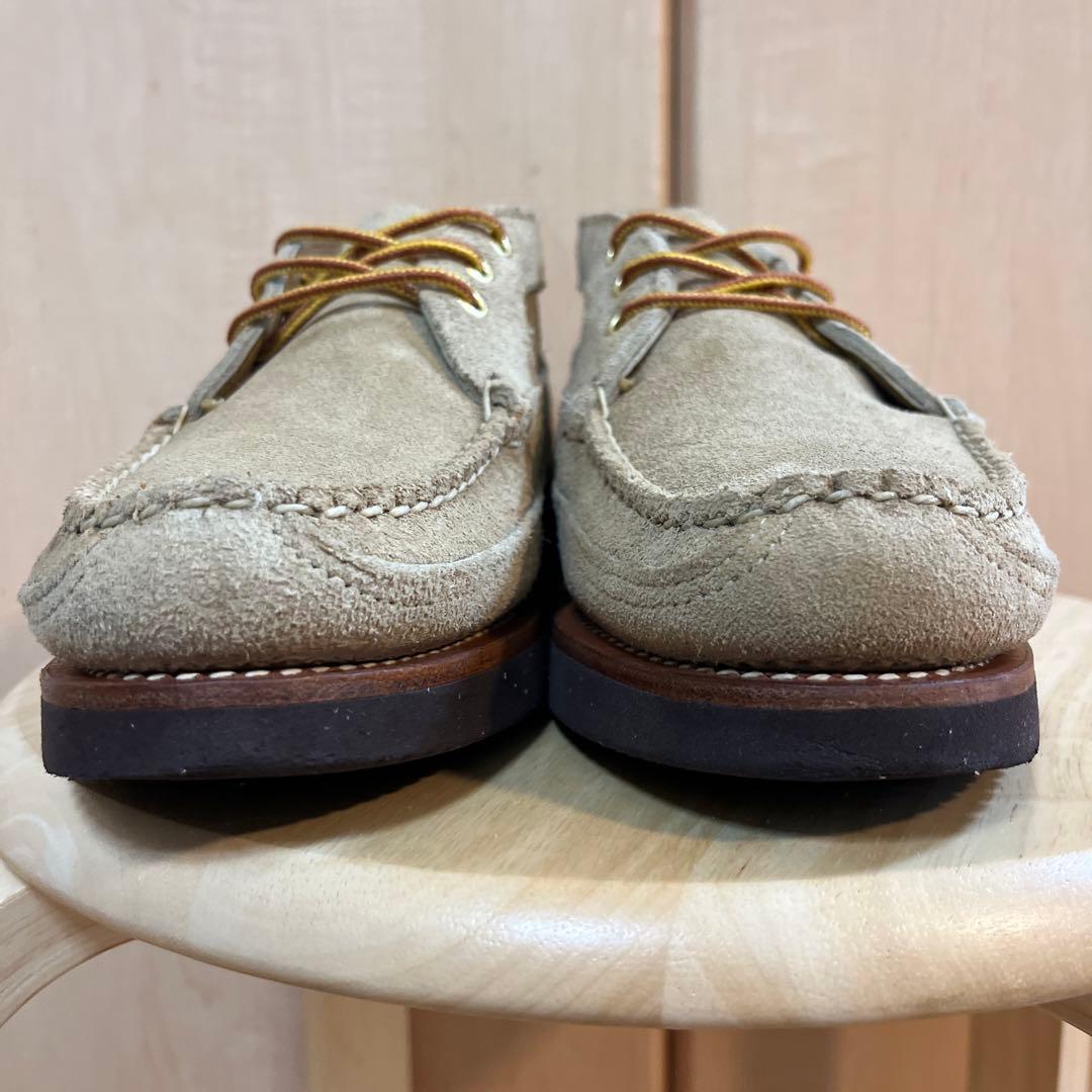 美品　ランコート／RANCOURT＆Co. モカシン　ベージュ　スエード