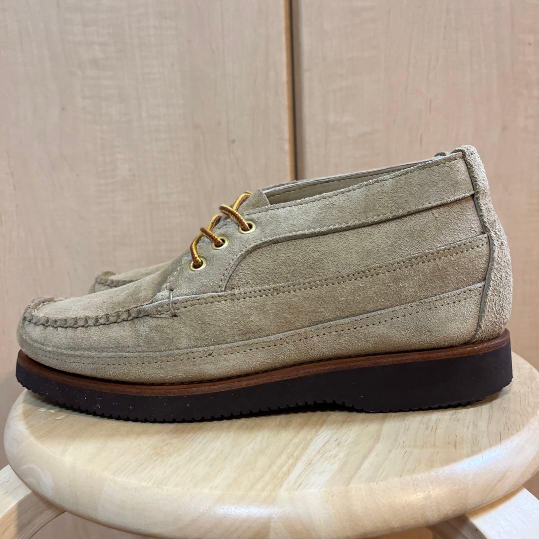 美品　ランコート／RANCOURT＆Co. モカシン　ベージュ　スエード