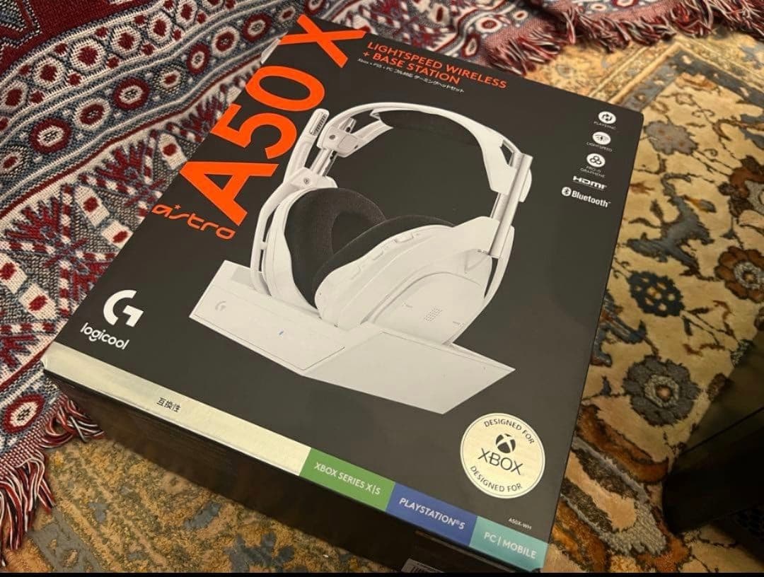 Astro A50 X ワイヤレスヘッドセット ホワイト　新品未使用