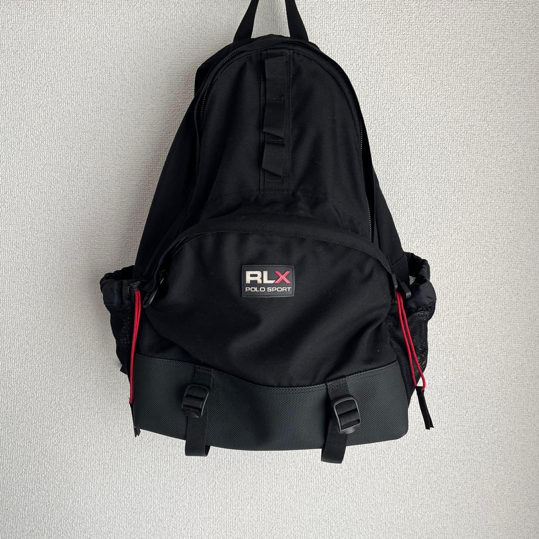 【希少】90s RLX Polo Sport バックパック リュック 黒
