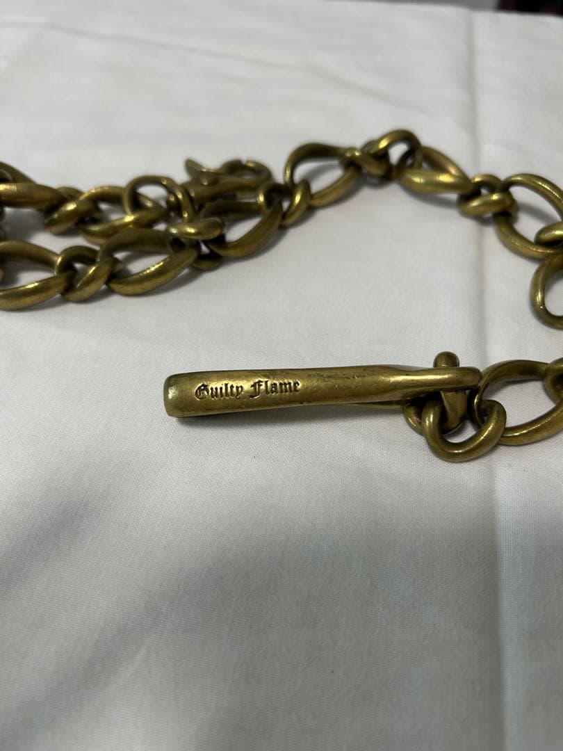 ギルティーフレーム　ウォレットチェーン#キーリング#古着ストラップ