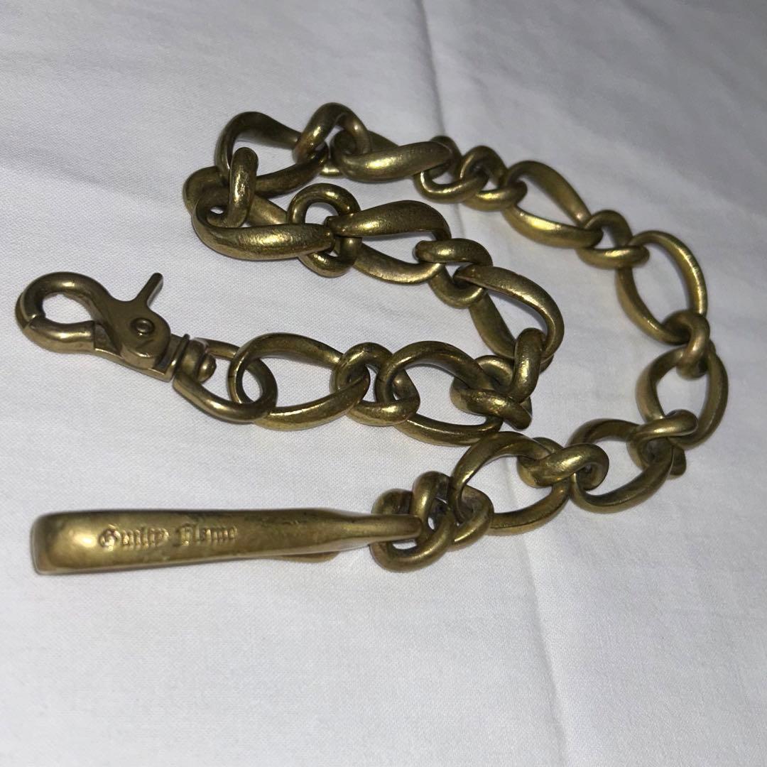 ギルティーフレーム　ウォレットチェーン#キーリング#古着ストラップ