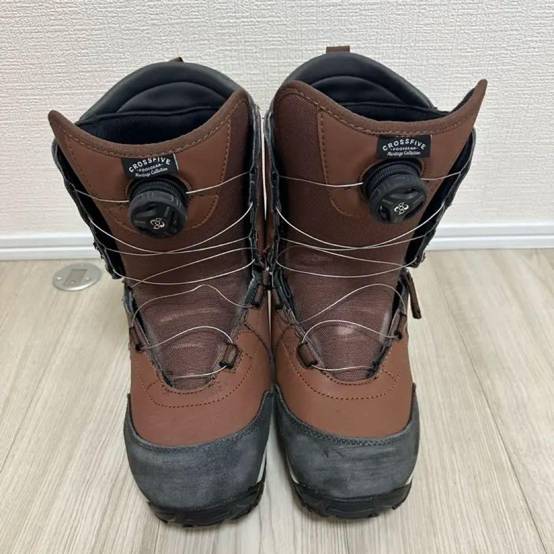 クロスファイブ　スノーボードブーツ（ブーツケース付）