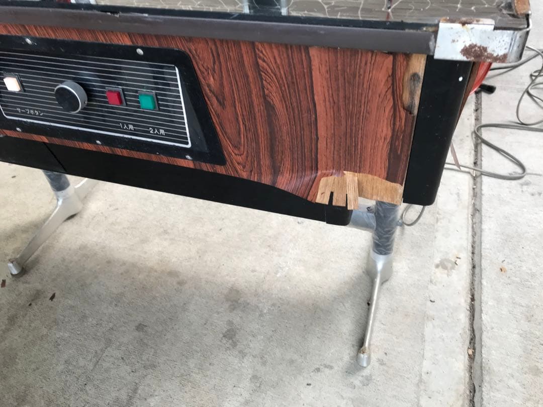 昭和レトロ　テーブルゲーム機