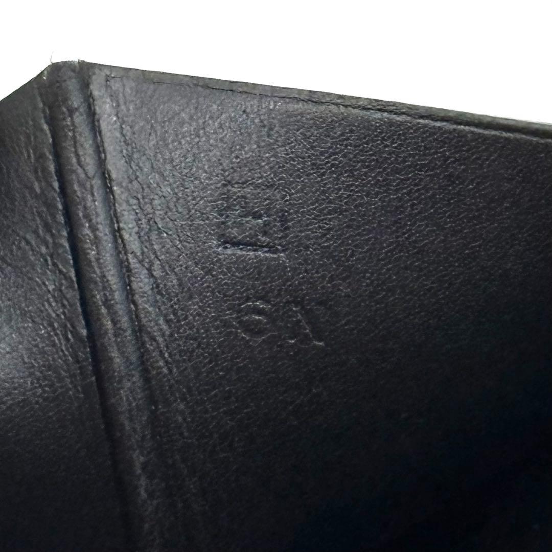 極上美品✨HERMES エルメス べアン カーフ ブラック 財布 P26