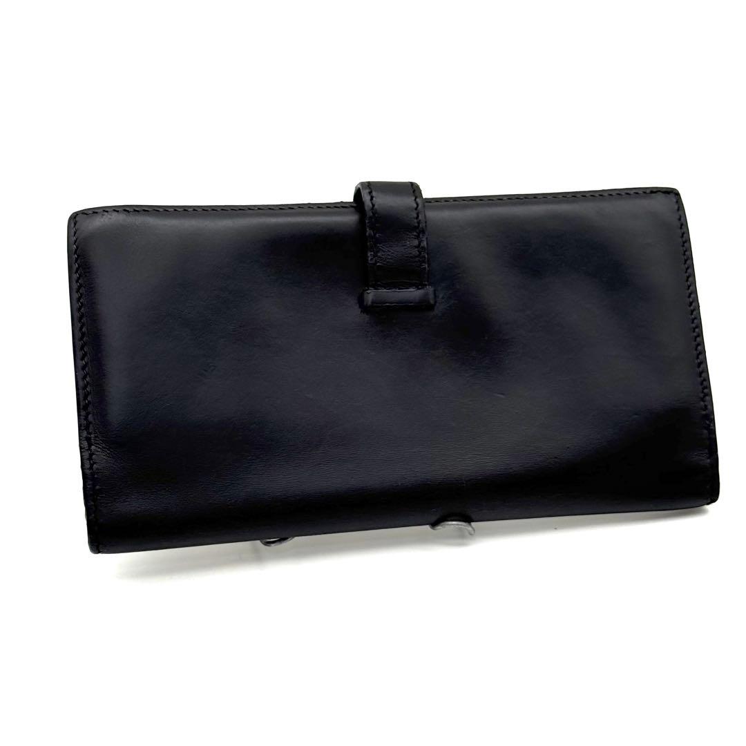 極上美品✨HERMES エルメス べアン カーフ ブラック 財布 P26