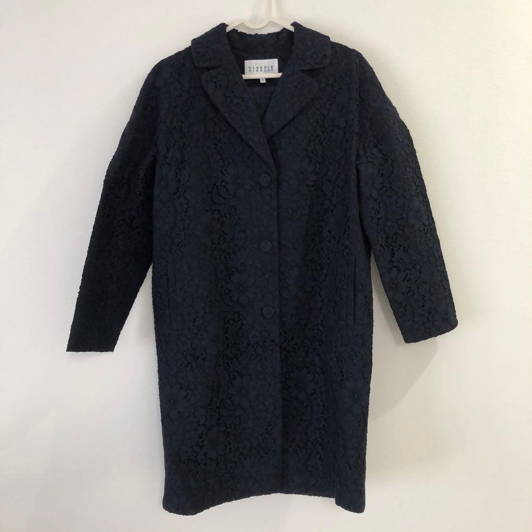 クローディピエルロ　レースコート　チェスターコート