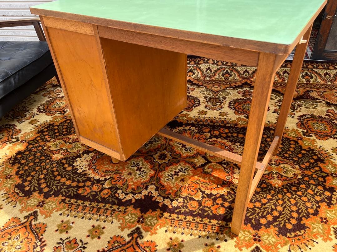 学習机 勉強机 デスク インテリア 昭和レトロ 当時物 アンティーク ビンテージ