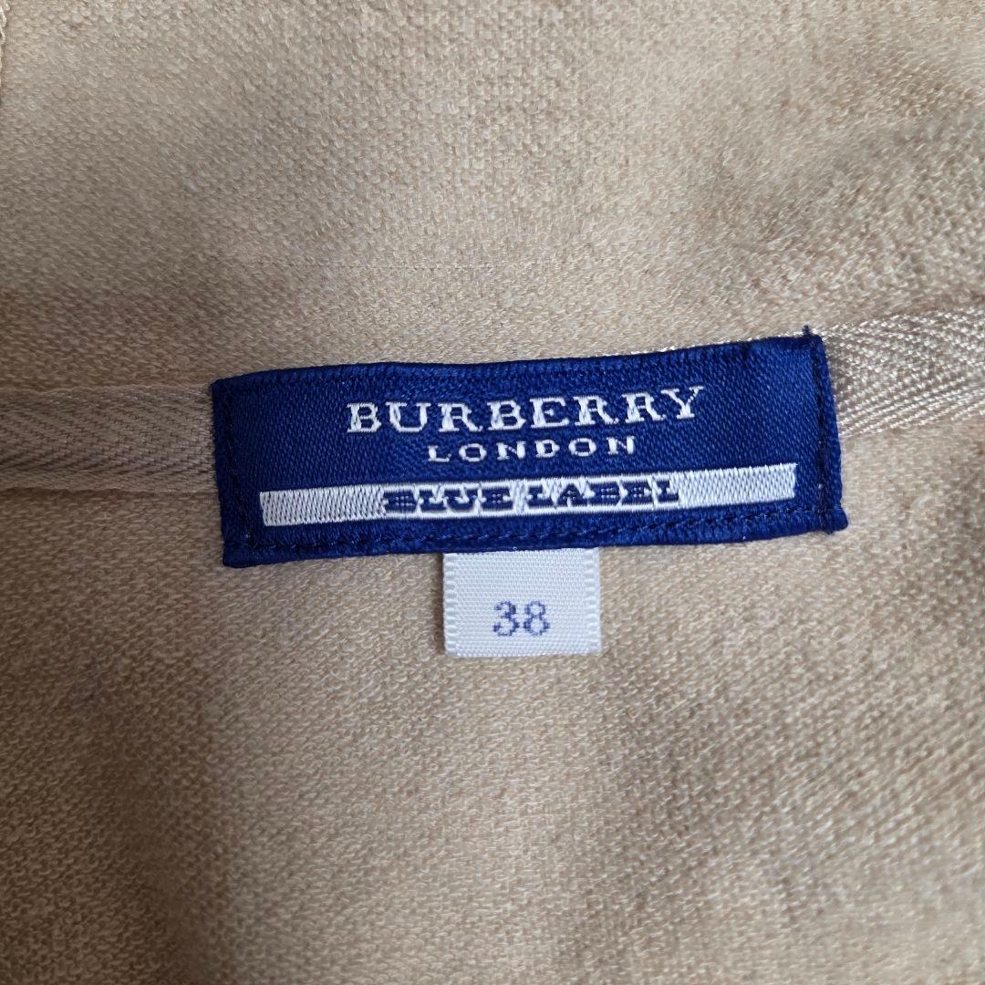 BURBERRY　BLUE LABEL ノバチェック　ジップアップパーカー　M