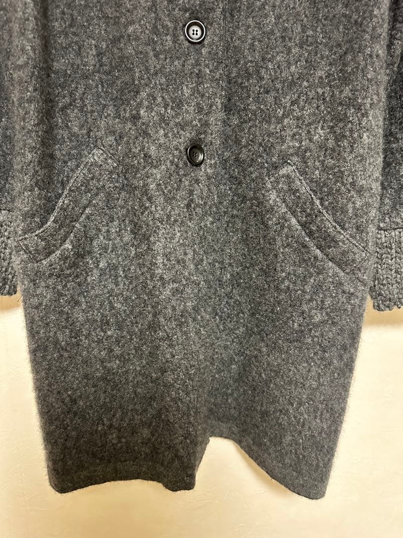 M&KYOKO カシミヤウール ニットコート