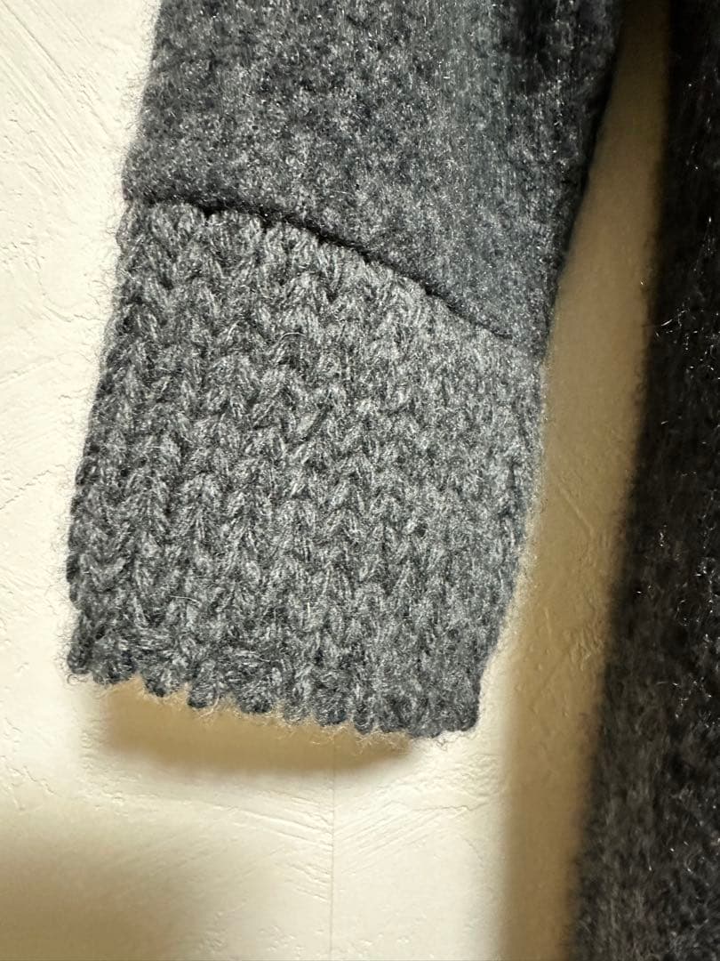 M&KYOKO カシミヤウール ニットコート