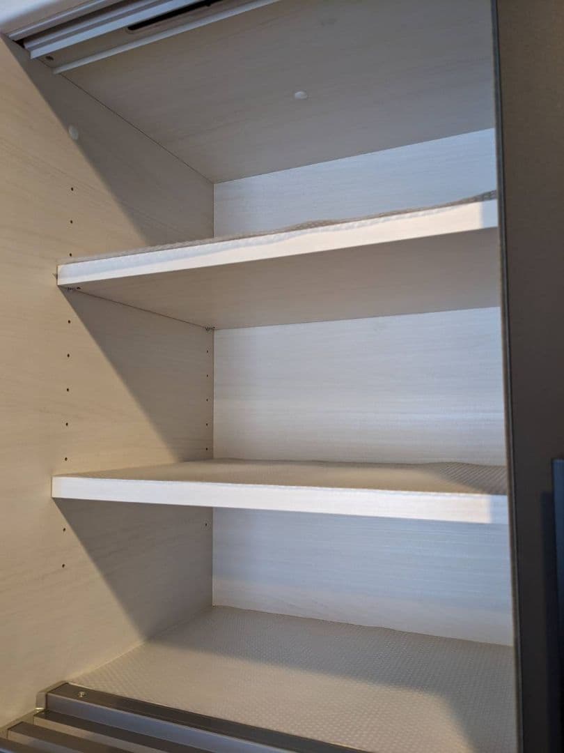 【送料　設置費込み】美品　食器棚　パモウナSY 幅90cm　ホワイト