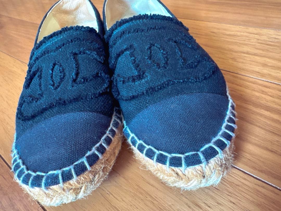 シャネル　エスパドリーユ　36