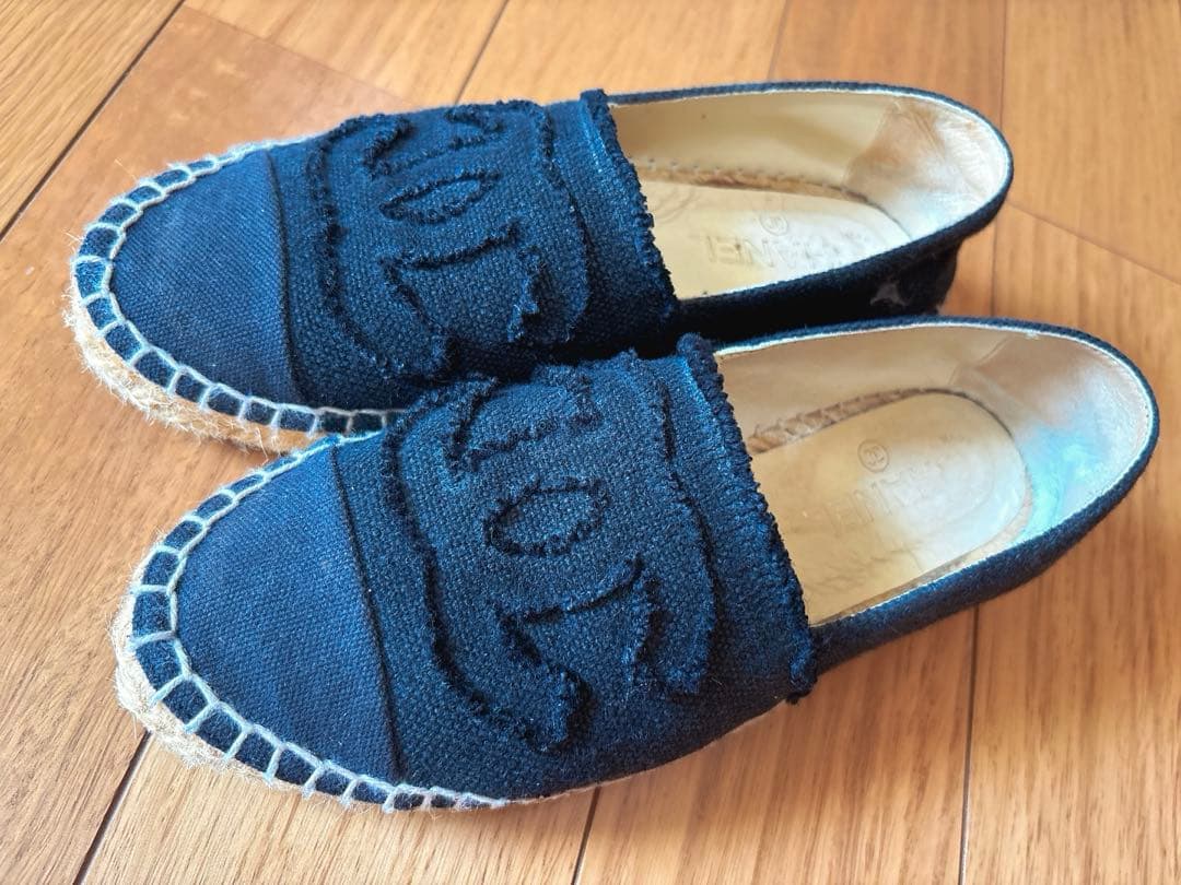 シャネル　エスパドリーユ　36