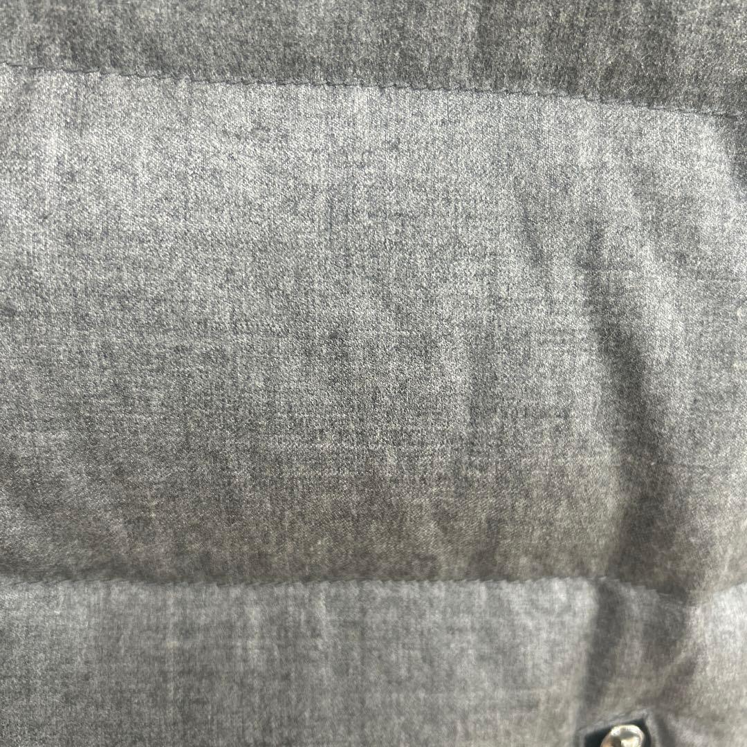 【美品】DUVETICA グレー ウールダウンベスト