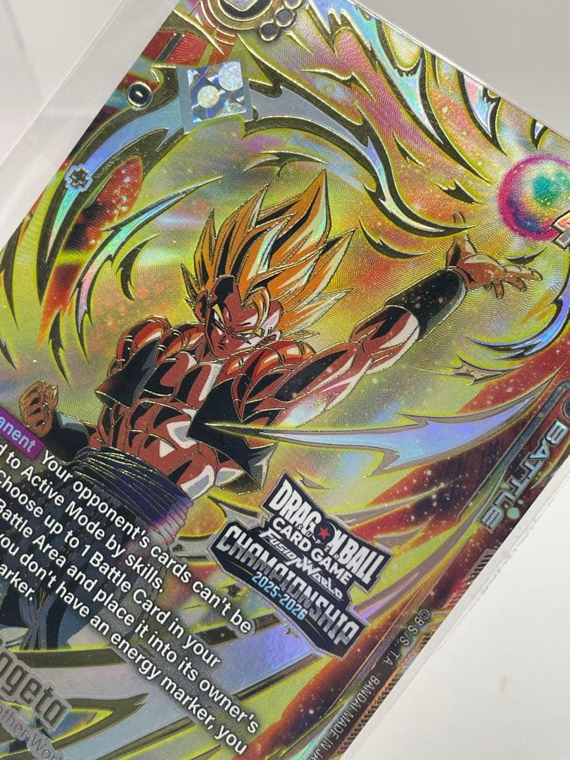 希少 英語版 ゴジータ プロモ ドラゴンボール フュージョンワールド 新品未開封