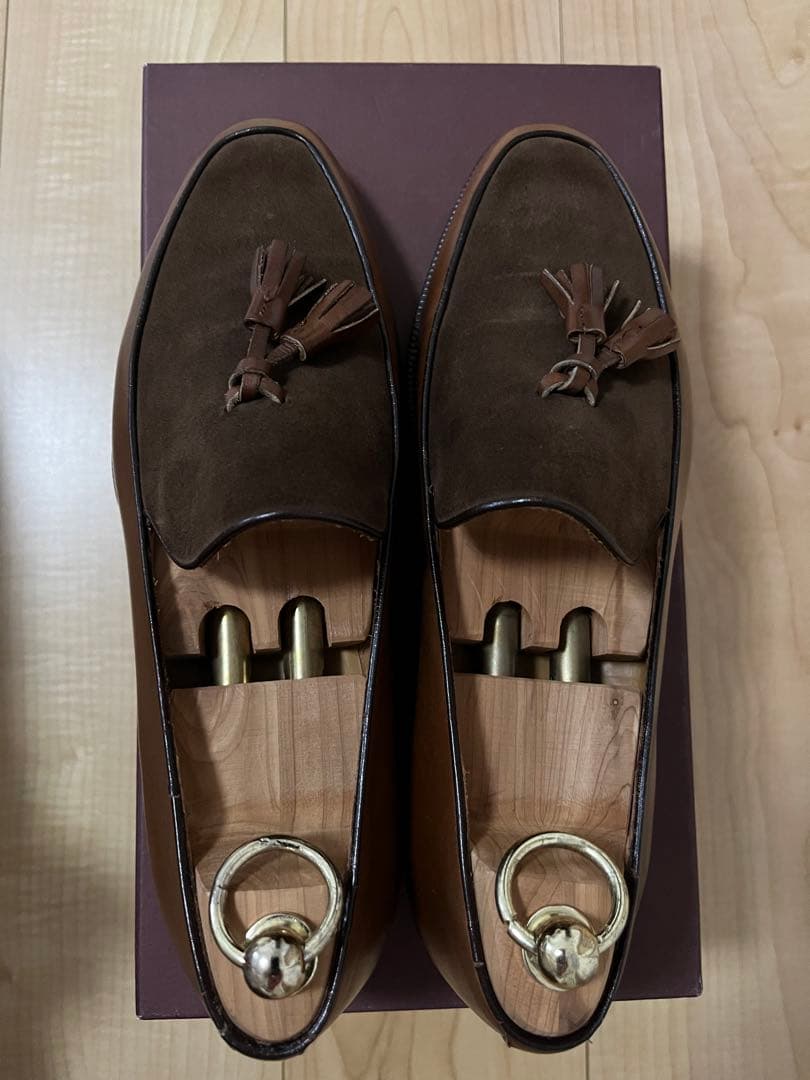 新春セール　エンツォボナフェ × ビームスエフ　タッセル　5.5