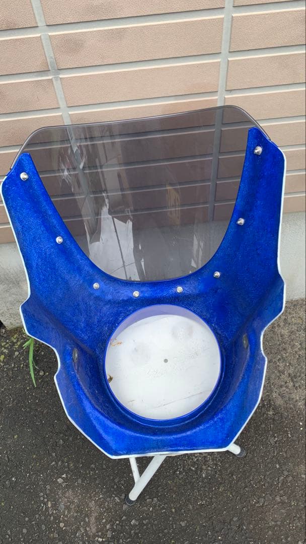 GSX400インパルス　社外ビキニカウル　クーリーカラー