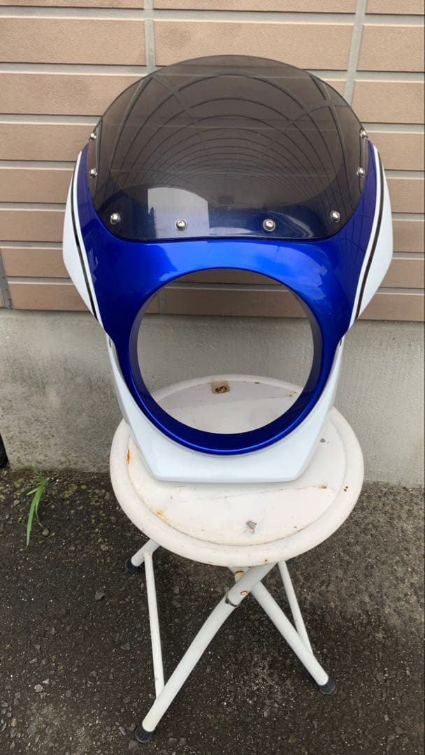 GSX400インパルス　社外ビキニカウル　クーリーカラー