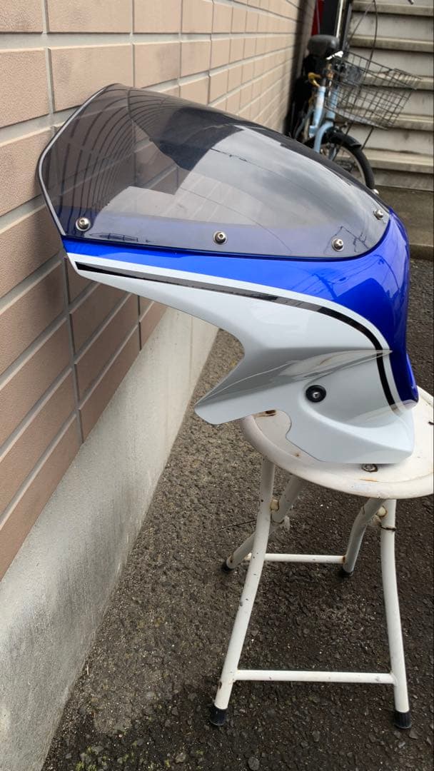 GSX400インパルス　社外ビキニカウル　クーリーカラー