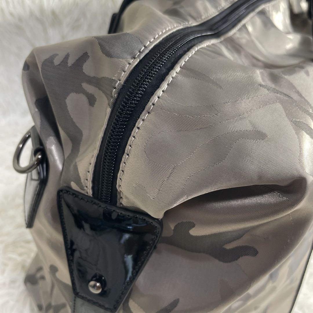 CPG GOLF シーピージーゴルフ 2WAY ボストンバッグ カモフラ グレー